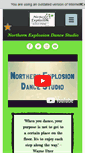 Mobile Screenshot of northernexplosiondancestudio.com